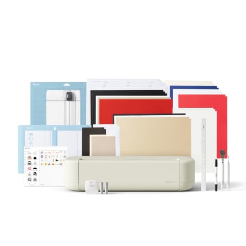Cricut Explore 5 Essential Bundle + Digital Content, Taupe