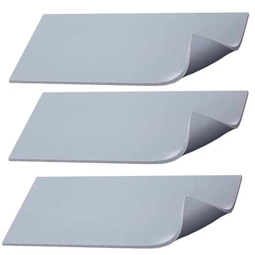 3 Pcs Silicone Heat Press Cover Pad 4" x 8" Foam Press Mat Heat-Resistant Double Sided Use for Hats, Sleeves & Small Items HTV Transfer Vinyl DIY Projects