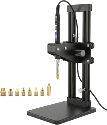 Vertical Heat Set Insert Tool Press for Plastic Parts & 3D Print Components