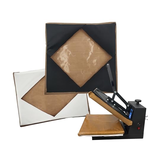 Sanshare Heat Press Covers 2Pcs for Top and Bottom to Replace Teflon Sheets