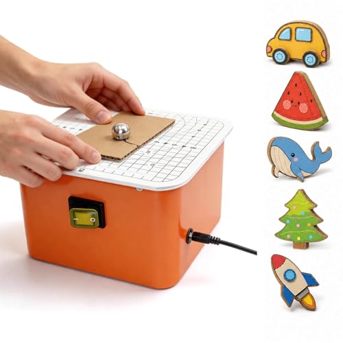 Cardboard Cutter Table Saw for Kids, Safe Cardboard Cutter for DIY Craft Projects, Cardboard Cutting Machine, Table Saw for Cardboard Crafts, STEM Crafter Tool