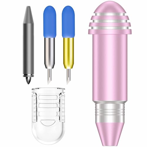 2 Pack Cutting Blades + Housing & Foil Transfer Kit for Cricut Joy/Joy2/Xtra