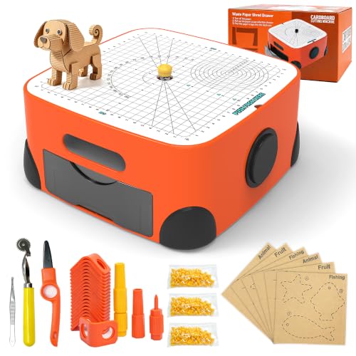 Safe Power Cardboard Cutter for Kids - Include Cutting Tools
